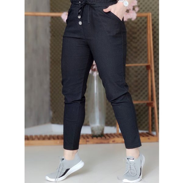 31400158-001-min (1) شلوار نیل مام مشکی - مانتو پاتریس رشت