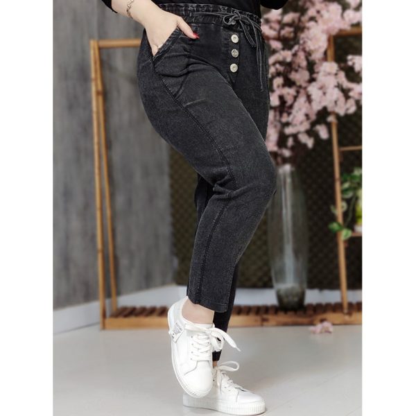 شلوار مام فیت نیل - مانتو پاتریس رشت