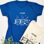 تیشرت چاپ گربه نخ پنبه - مانتو پاتریس رشت