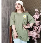 تیشرت لانگ گل بابونه - مانتو پاتریس رشت