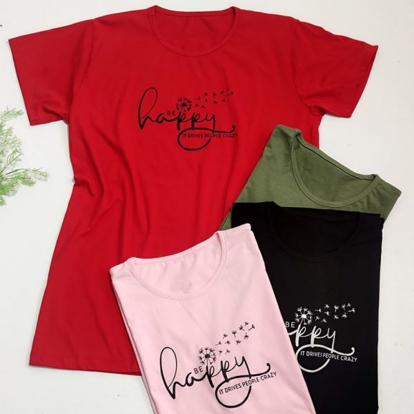 تیشرت نخ پنبه قاصدک - مانتو پاتریس رشت