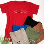 تیشرت نخ پنبه قلب - مانتو پاتریس رشت