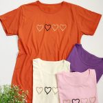 تیشرت نخ پنبه قلب - مانتو پاتریس رشت