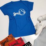 تیشرت چاپ اسمایل - مانتو پاتریس رشت