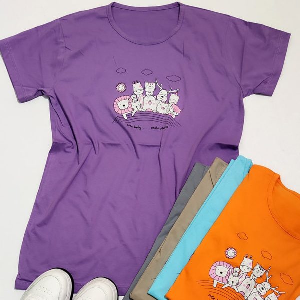 32100368-3-min تیشرت نخ پنبه چاپ کیوت بیبی