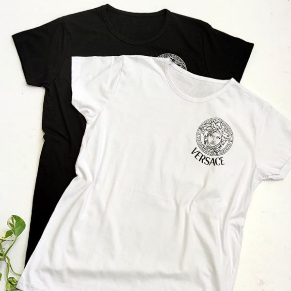 تیشرت نخ پنبه چاپ ورساچ