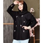 مانتو سنگ دوزی سنجاقک