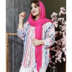 مانتو راه راه رنگی پانچ - مانتو پاتریس رشت