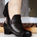 کفش مشکی تک سگک - مانتو پاتریس رشت