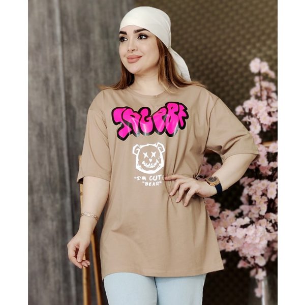 تیشرت لانگ کیوت بر - مانتو پاتریس رشت