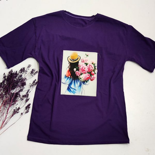 تیشرت 3 بعدی دختر - مانتو پاتریس رشت