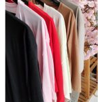 تیشرت لانگ ساده رنگی 32100373/1 - Image 9