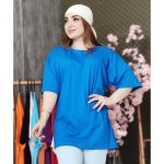 تیشرت لانگ ساده رنگی 32100373/1 - Image 3