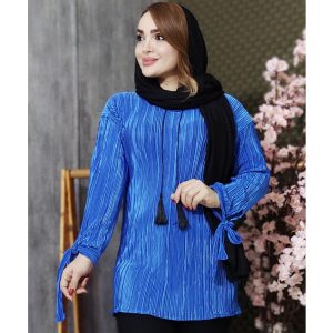 شومیز پلیسه آستین بندی - مانتو پاتریس رشت