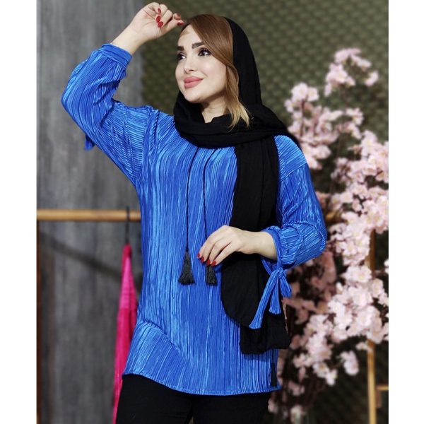 شومیز پلیسه آستین بندی - مانتو پاتریس رشت