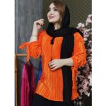 شومیز پلیسه آستین بندی - مانتو پاتریس رشت