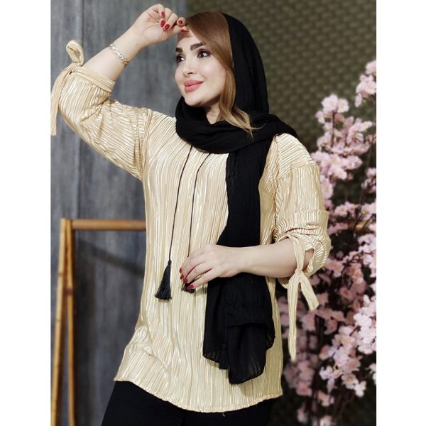 شومیز پلیسه آستین بندی - مانتو پاتریس رشت