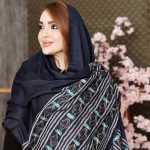 شال خامه دوزی - مانتو پاتریس رشت