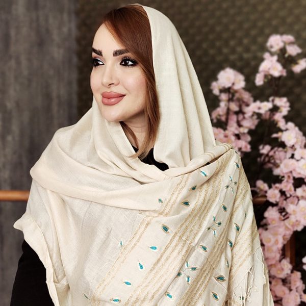 شال خامه دوزی - مانتو پاتریس رشت