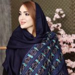 شال خامه دوزی - مانتو پاتریس رشت