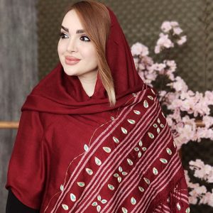 شال خامه دوزی - مانتو پاتریس رشت