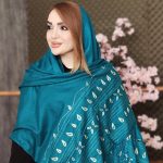 شال خامه دوزی - مانتو پاتریس رشت