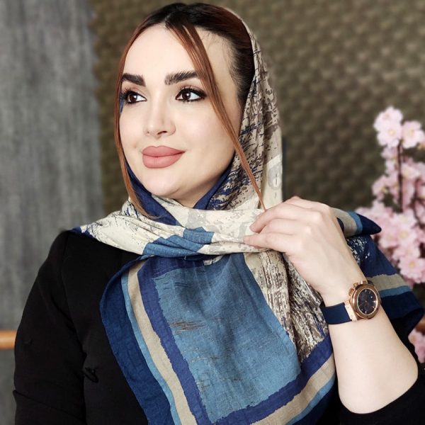 روسری نخی طرحدار - مانتو پاتریس رشت