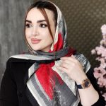 روسری نخی طرحدار - مانتو پاتریس رشت