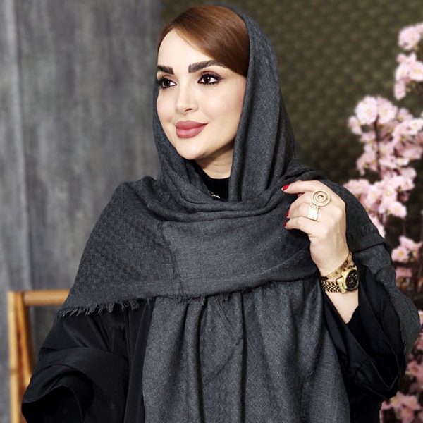 روسری قواره دار رنگی نخی