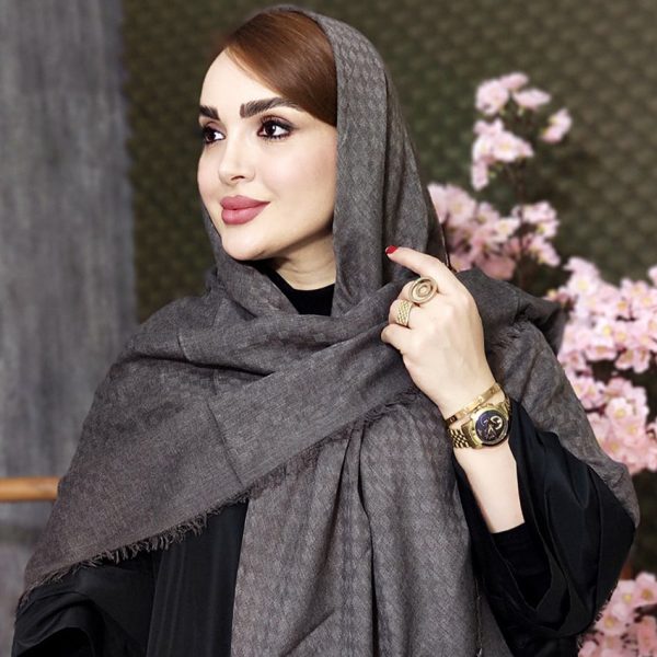 روسری قواره دار رنگی نخی