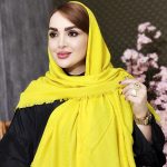 روسری قواره دار رنگی نخی