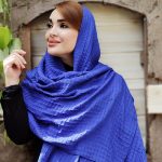 شال مربعی منگوله ای - مانتو پاتریس رشت