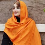 شال مربعی منگوله ای - مانتو پاتریس رشت