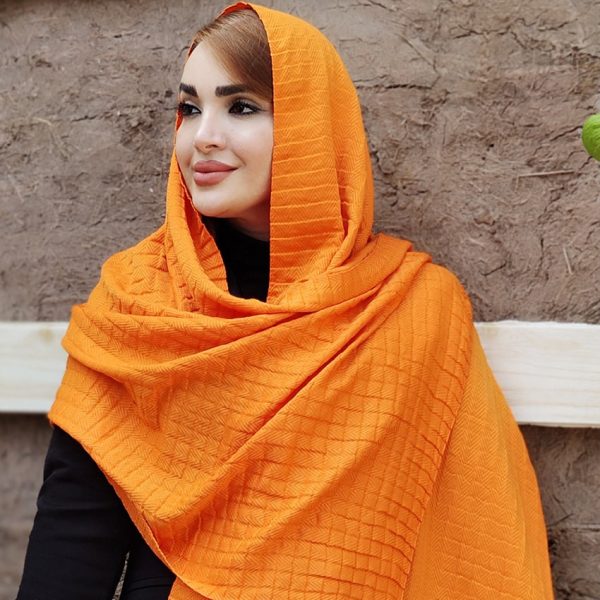 شال مربعی منگوله ای - مانتو پاتریس رشت