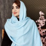 شال مربعی منگوله ای - مانتو پاتریس رشت