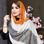شال بهاره نخی طرحدار - مانتو پاتریس رشت