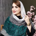 شال بهاره نخی طرحدار - مانتو پاتریس رشت