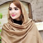 شال بیسکوییتی رنگی - مانتو پاتریس رشت