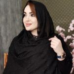 شال مجلسی نگین ریز - مانتو پاتریس رشت