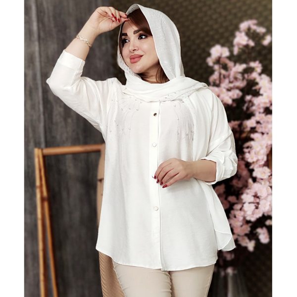 شومیز کرسپو نگین خطی - مانتو پاتریس رشت