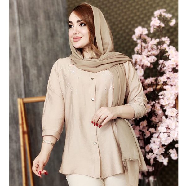 شومیز کرسپو نگین خطی - مانتو پاتریس رشت