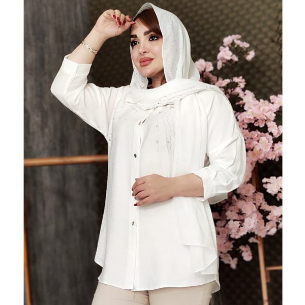 شومیز کرسپو نگین خطی - مانتو پاتریس رشت