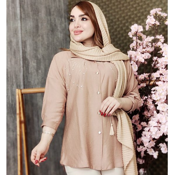 شومیز کرسپو نگین خطی - مانتو پاتریس رشت