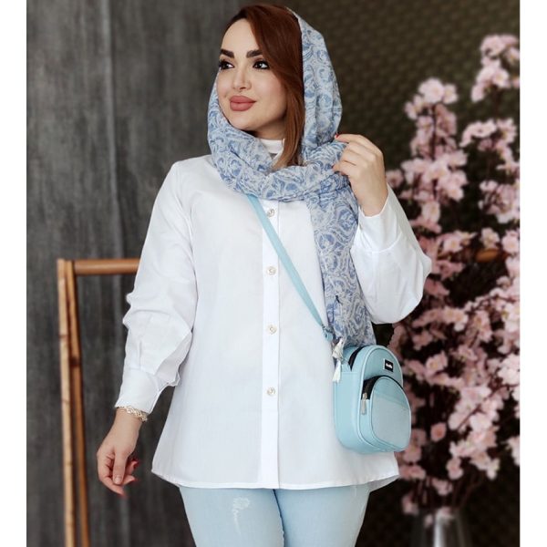 شومیز سفید - مانتو پاتریس رشت