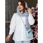 شومیز سفید - مانتو پاتریس رشت