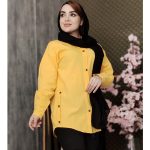 مانتو لینن بغل 3 دکمه - مانتو پاتریس رشت