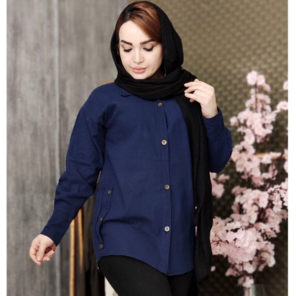 مانتو لینن بغل 3 دکمه - مانتو پاتریس رشت