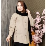 مانتو لینن بغل 3 دکمه - مانتو پاتریس رشت