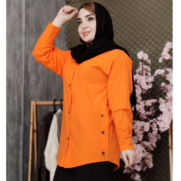 مانتو لینن بغل 3 دکمه - مانتو پاتریس رشت