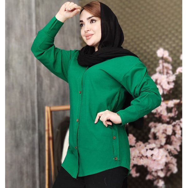 مانتو لینن بغل 3 دکمه - مانتو پاتریس رشت